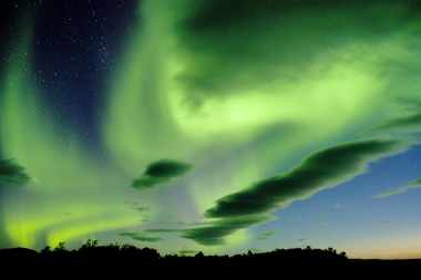 Lichtspiele in Akureyri