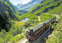 Bergenbahn in Norwegen